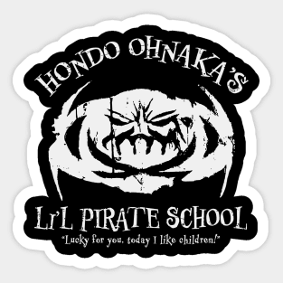 Hondo's Li'l Pirate School Sticker